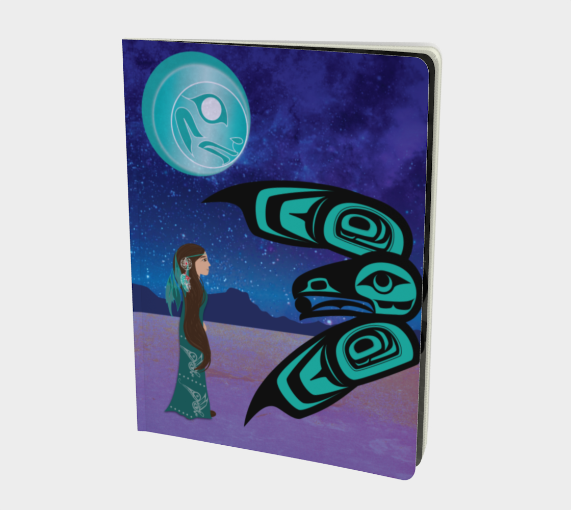 Notebook - Raven and Woman