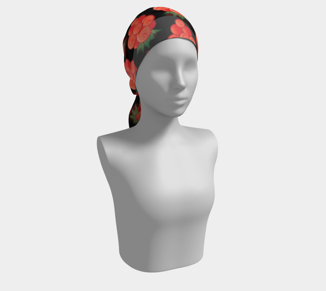 Salmonberry Long Scarf
