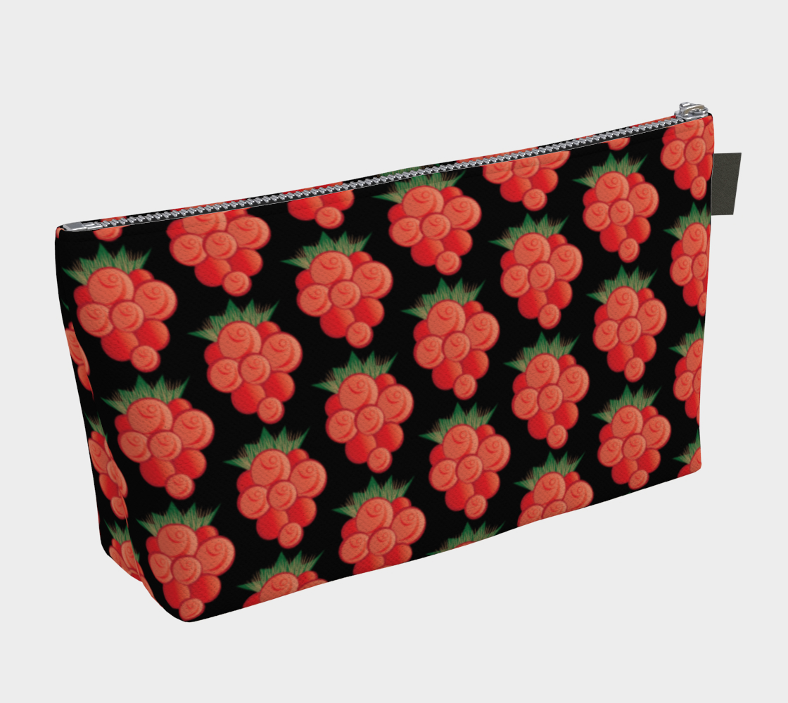 Salmonberry Makeup Bag