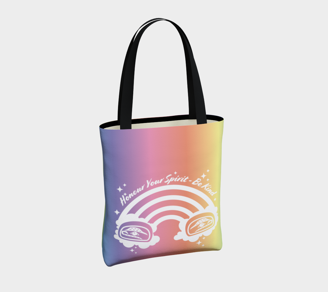 Be Kind Tote Rainbow