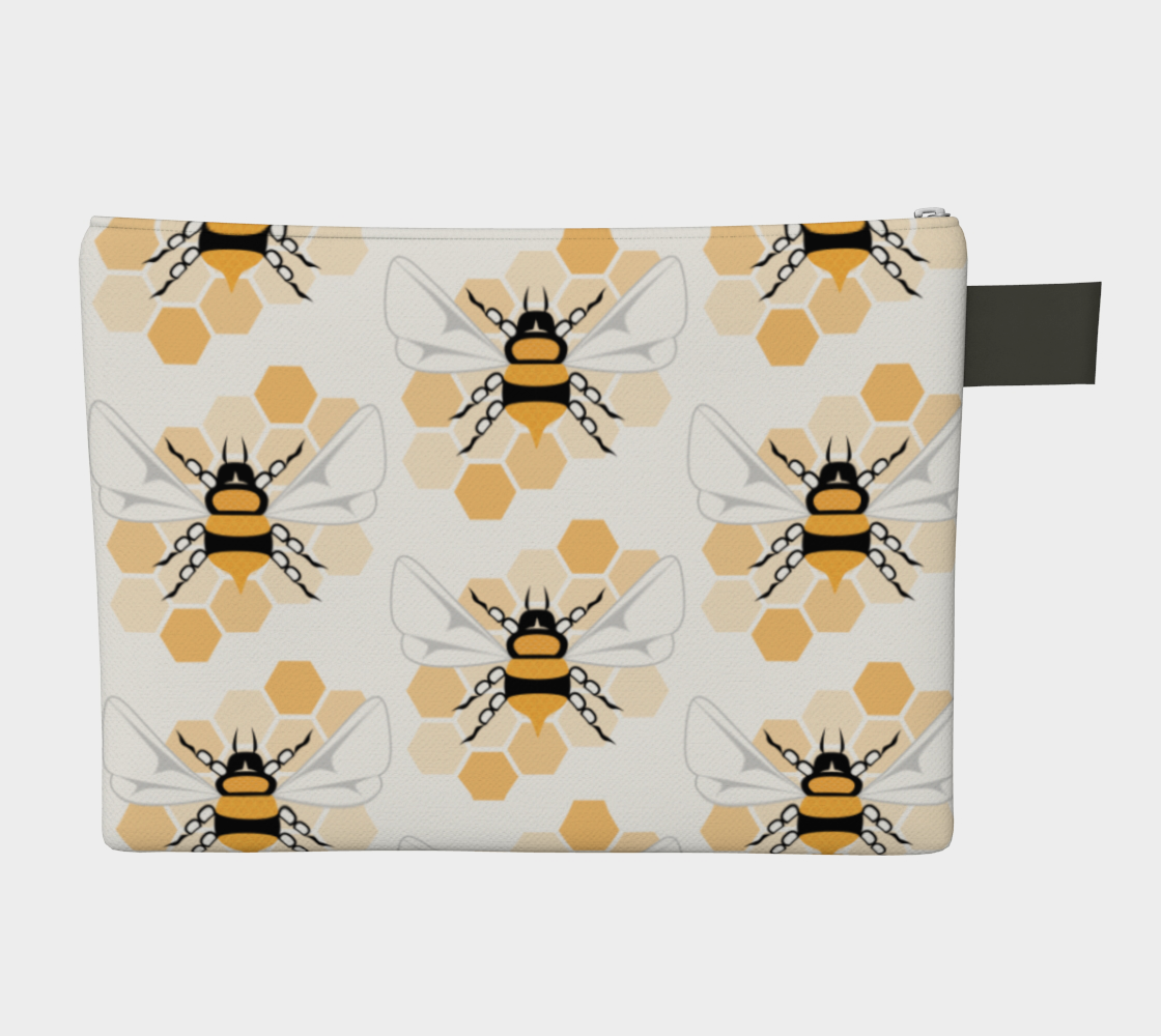 Bee Zipper Carry-All