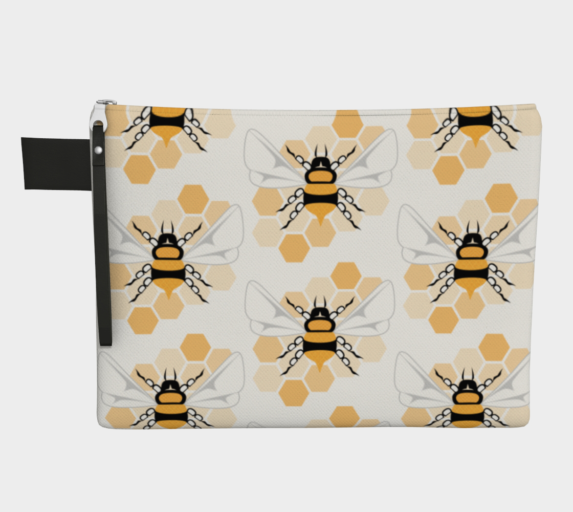 Bee Zipper Carry-All