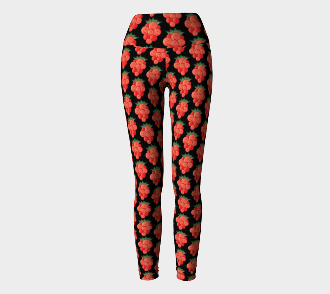 Salmonberry Yoga Leggings